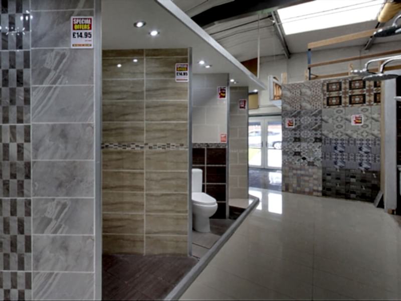 We Are The Largest Independent Tile Showroom in Wigan