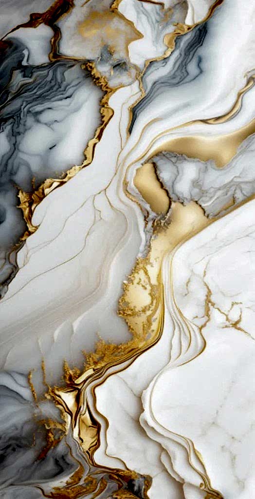 Z249 Gold Marble Gloss